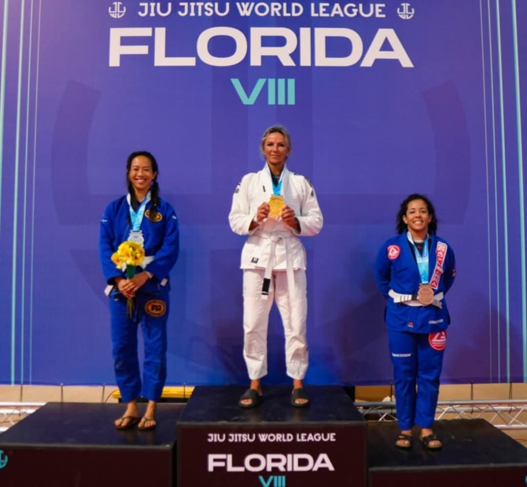 Jayne training in Jiu-Jitsu
